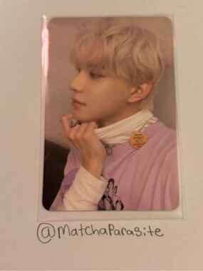 Jungwoo NCT127 Sticker Album Photocard